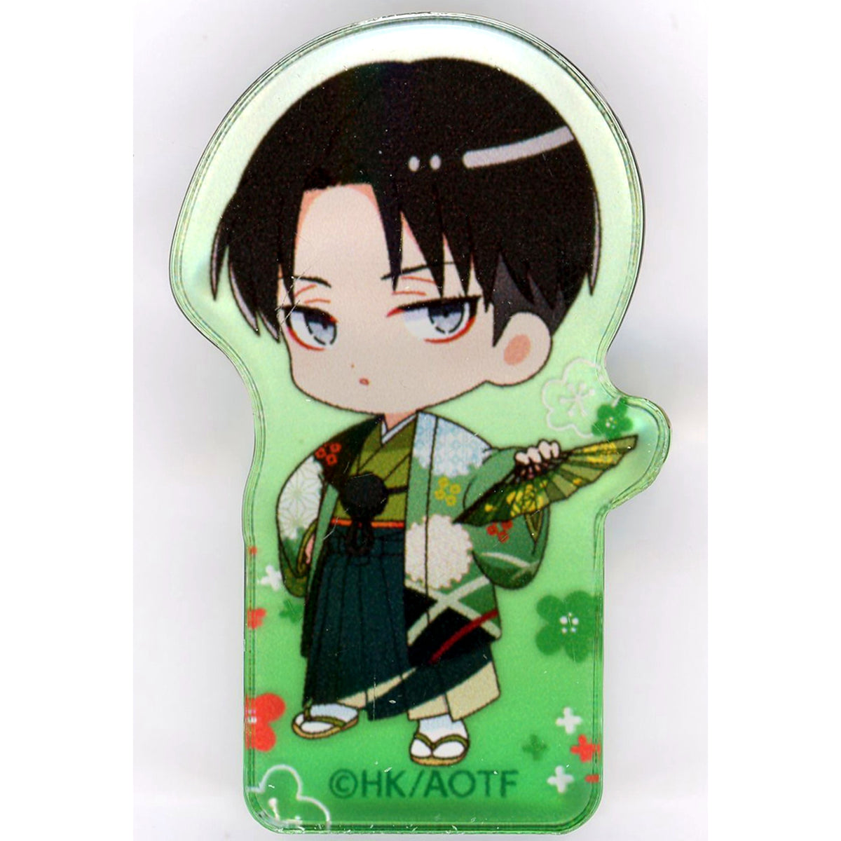 Levi Ackerman Attack on Titan x VASARA Trading Die-cut Acrylic Block [USED]