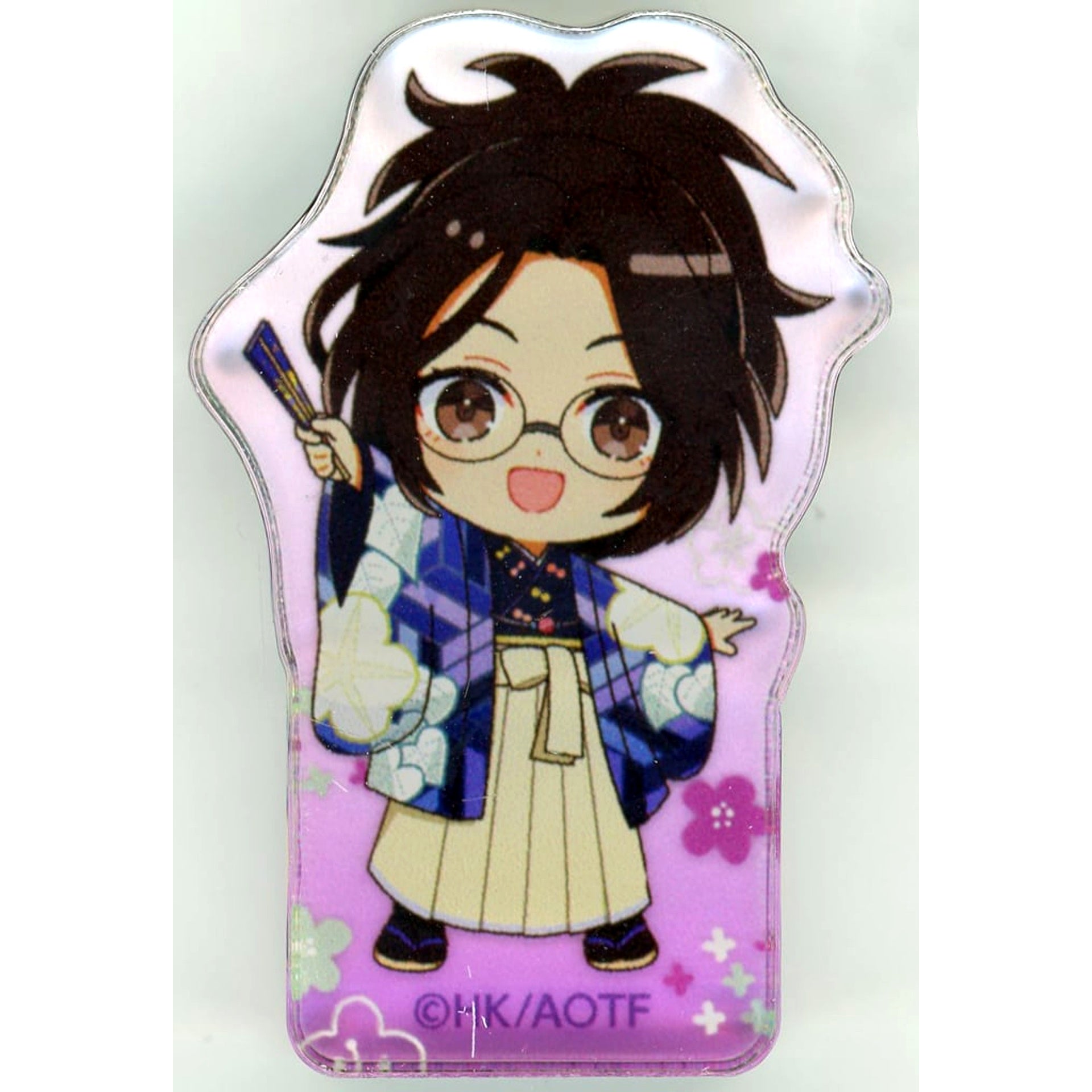 Hange Zoe Attack on Titan VASARA Trading Die Cut Acrylic Block [USED]