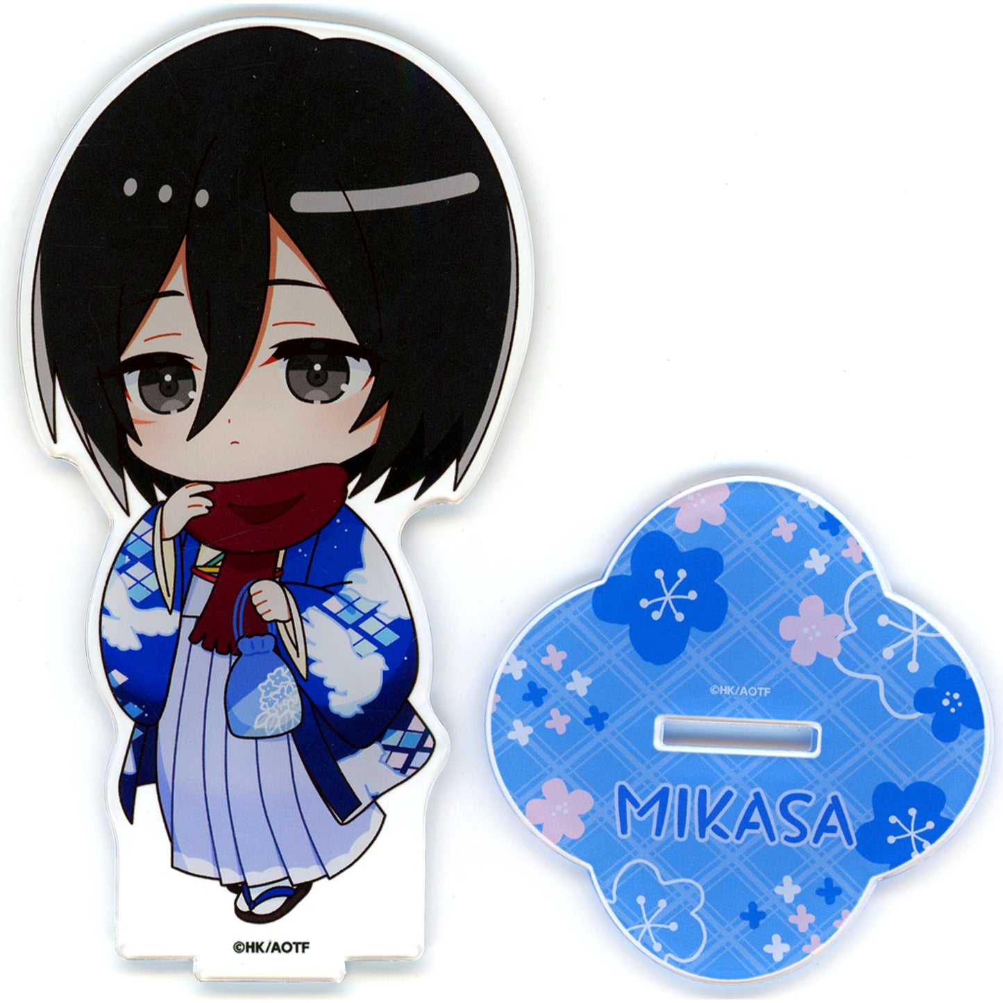 Mikasa Ackerman Attack on Titan x VASARA Mini Character BIG Acrylic Stand [USED]
