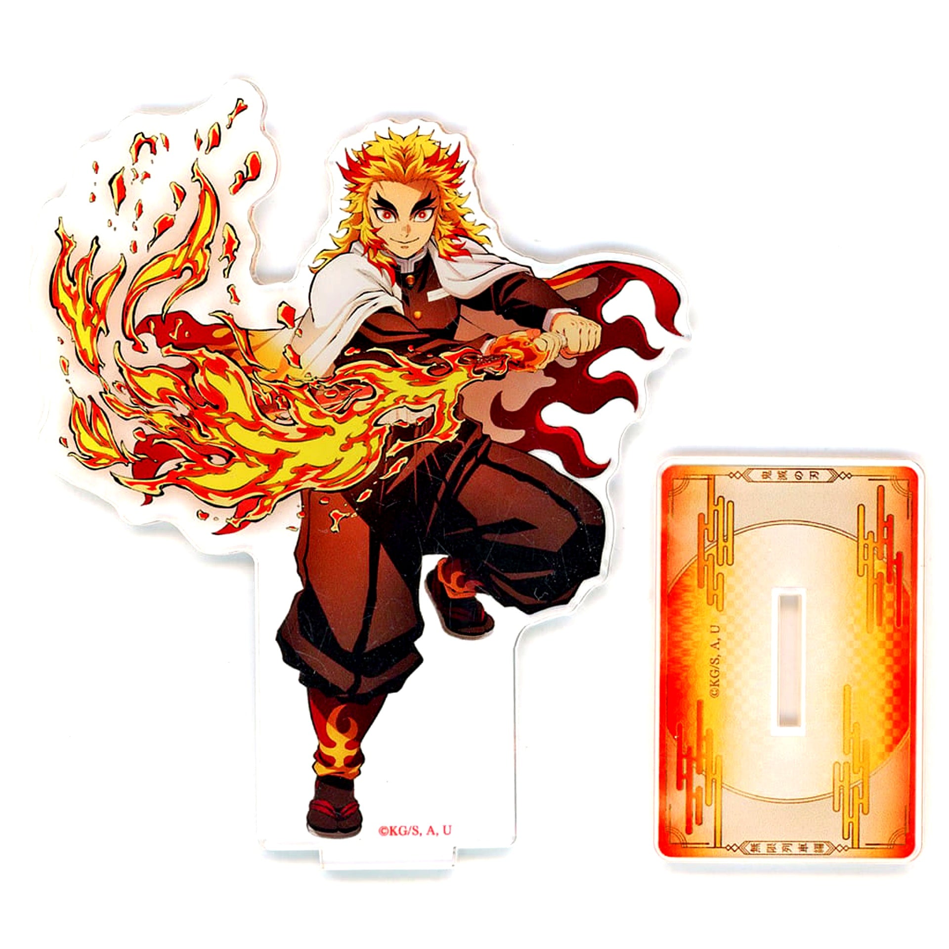 Kyojuro Rengoku Demon Slayer: Kimetsu no Yaiba Acrylic Stand Kimetsu Theater The Movie Mugen Train Arc Revival Screening Theater Goods Type A [USED]