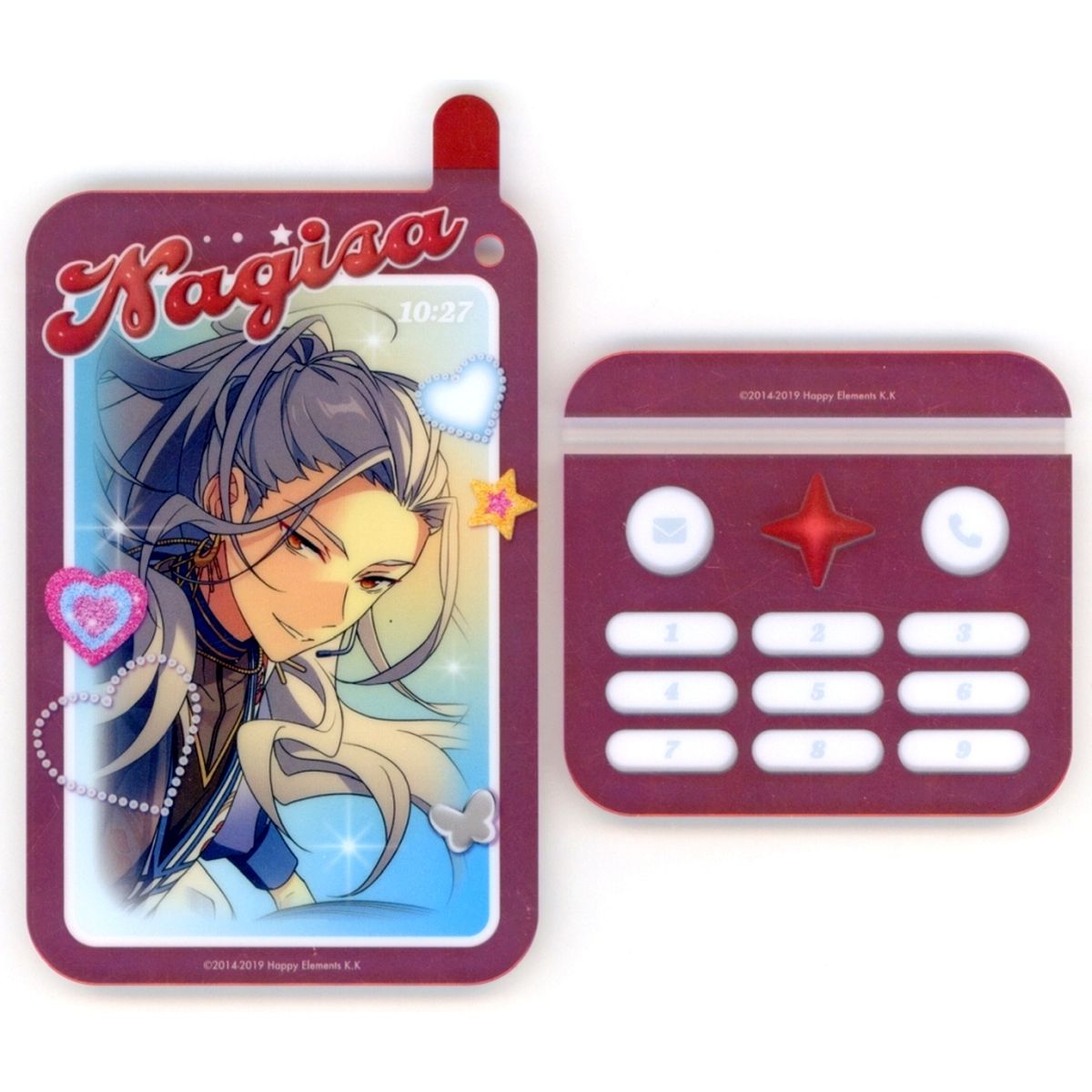 Nagisa Ran Ensemble Stars!! GIRA Deco Feature Phone Acrylic Stand [USED]
