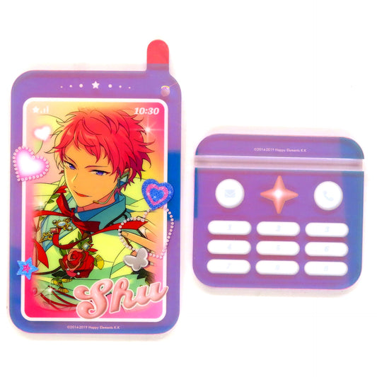 Shu Itsuki Ensemble Stars!! Gira Deco Flip Phone Acrylic Stand [USED]