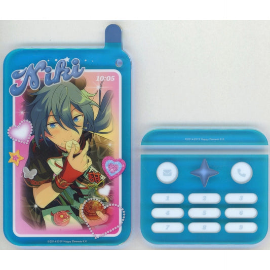 Niki Shiina Ensemble Stars!! GIRA Deco Flip Phone Acrylic Stand [USED]