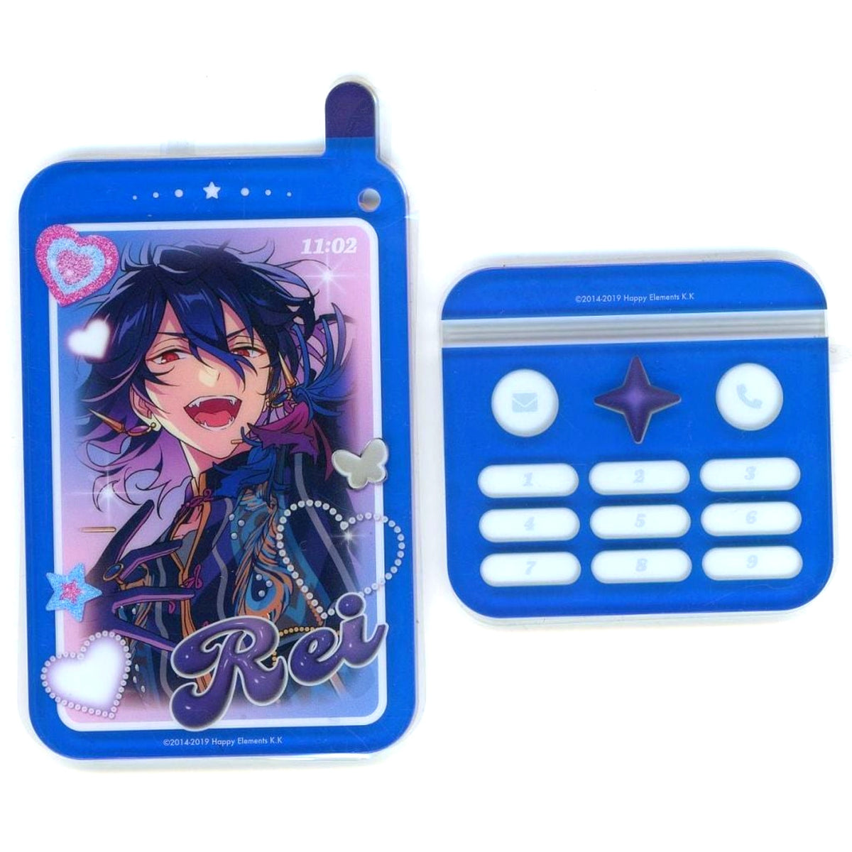 Rei Sakuma Ensemble Stars!! GIRA Deco Flip Phone Acrylic Stand [USED]