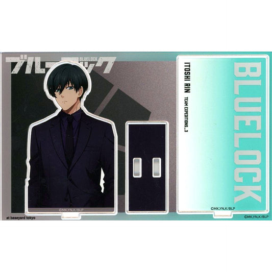 Rin Itoshi Blue Lock Acrylic Stand Card Design Ver. baseyard tokyo Vol. 3 [USED]
