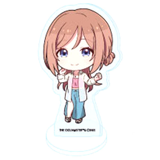 Rinami Himesaki Gakuen Idolmaster Acrylic Petit Stand 04 Street Fashion Ver. Chibi Character Illustration [USED]
