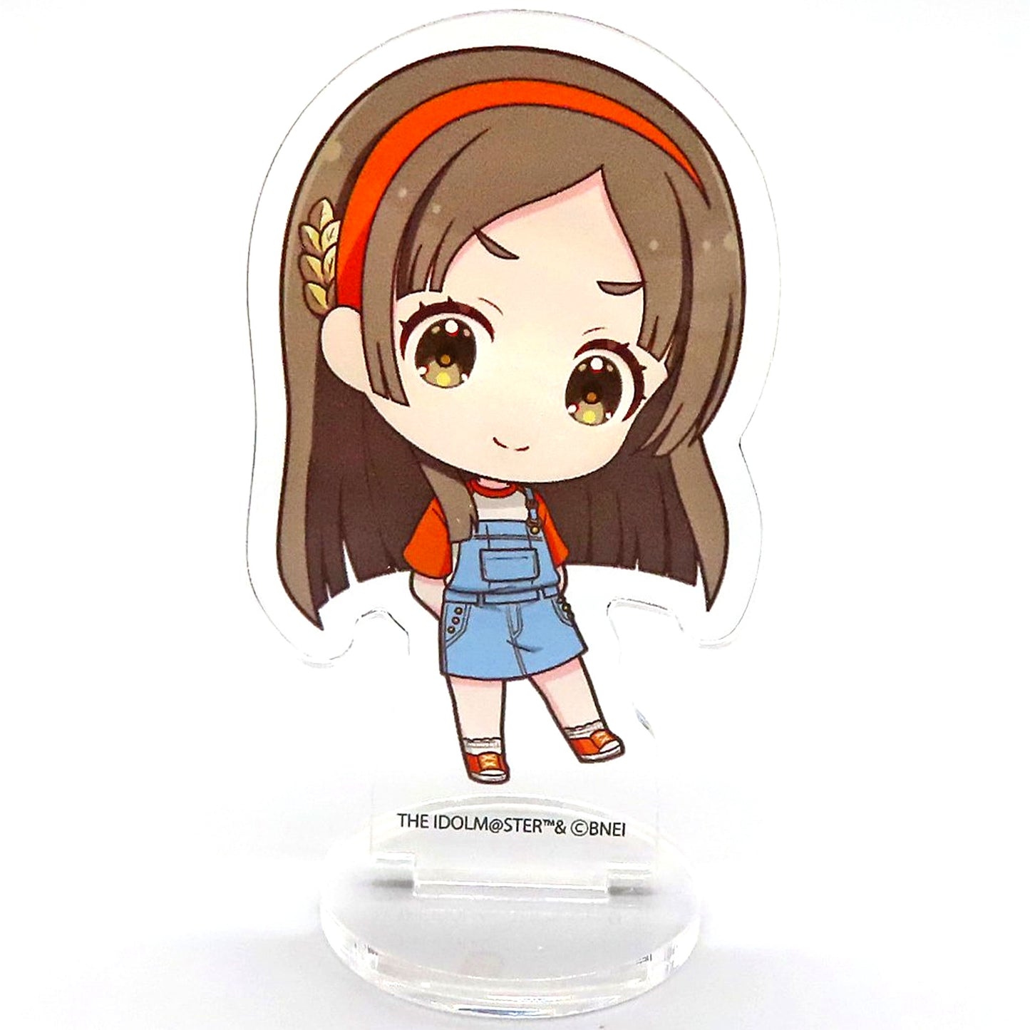 China Kuramoto Gakuen Idolmaster Acrylic Petit Stand 04 Street Fashion Ver. Mini Chara Illustration [USED]