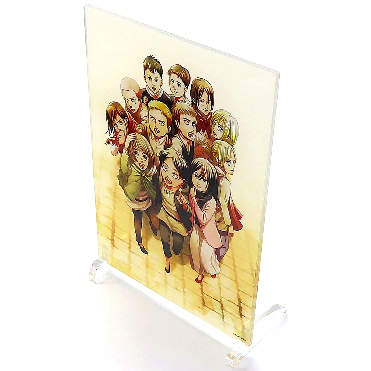Final Chapter Cover Image Attack on Titan Completion Commemoration Acrylic Art A honto Exclusive [USED]
