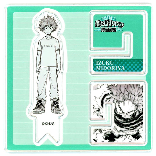 Izuku Midoriya My Hero Academia Original Art Exhibition Acrylic X Figure Collection [USED]