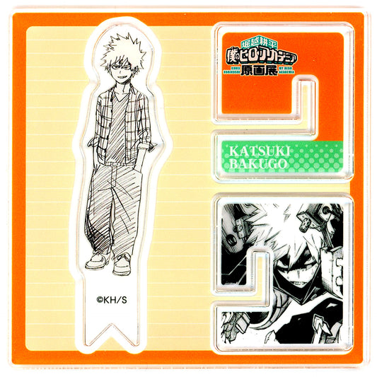 Katsuki Bakugo Kohei Horikoshi My Hero Academia Exhibition Acrylic X Figure Collection [USED]