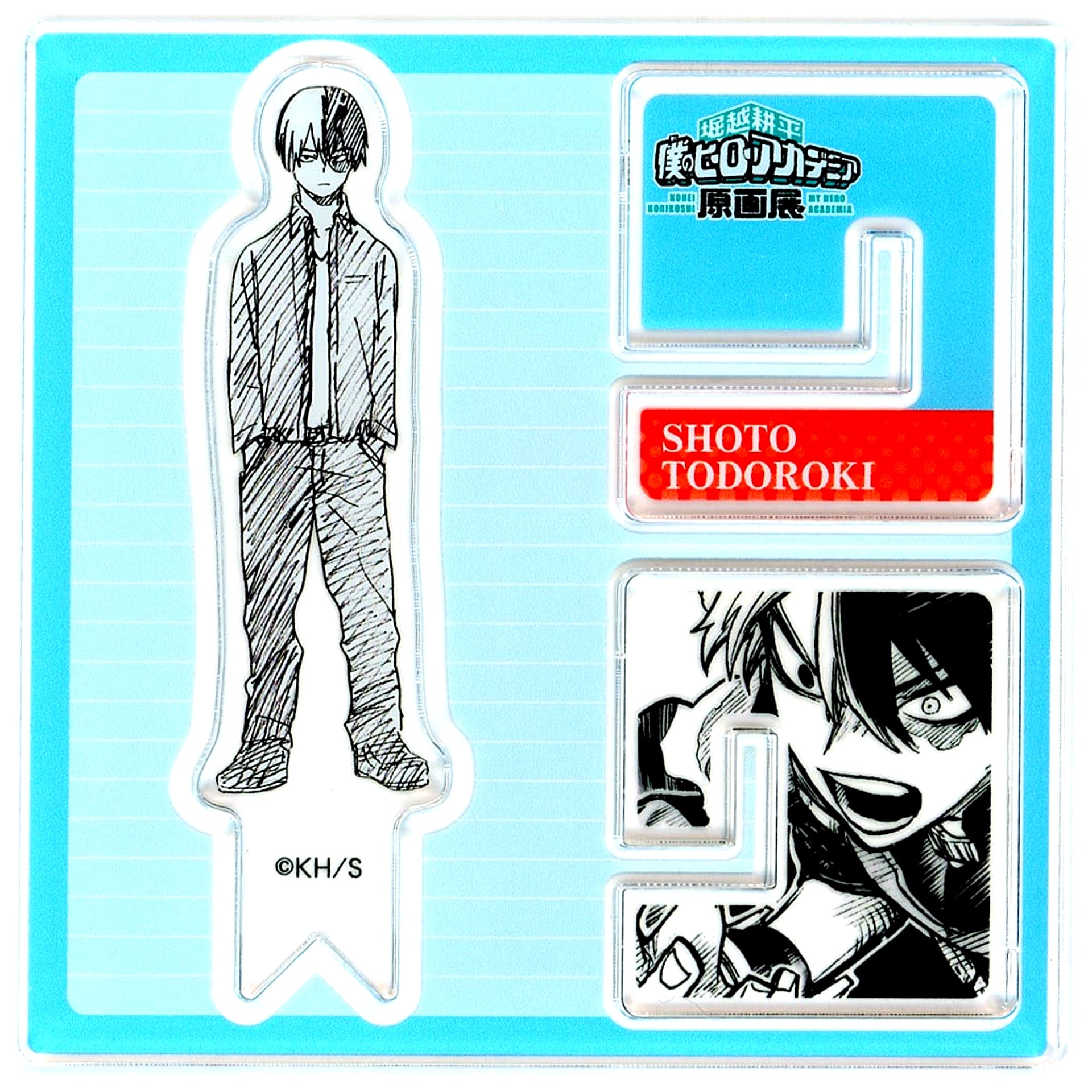 Shoto Todoroki Kohei Horikoshi My Hero Academia Exhibition Acrylic X Figure Collection [USED]