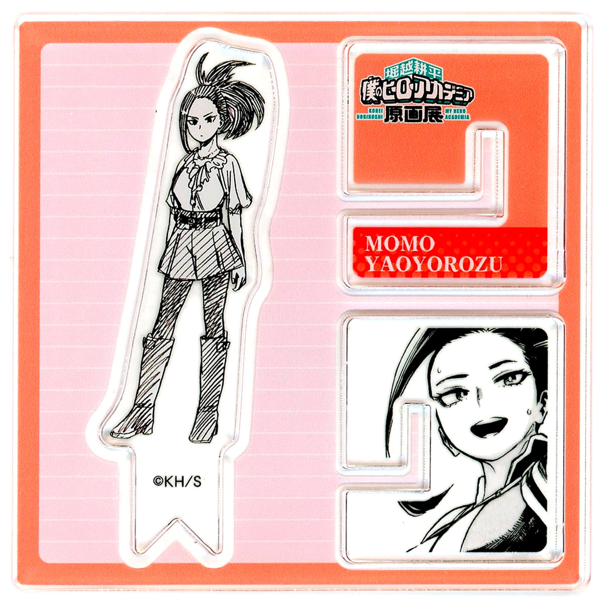 Momo Yaoyorozu Acrylic X Figure Collection Kohei Horikoshi My Hero Academia Exhibition [USED]