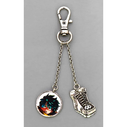 Izuku Midoriya My Hero Academia Kohei Horikoshi Art Exhibition Alloy Charm Collection [USED]