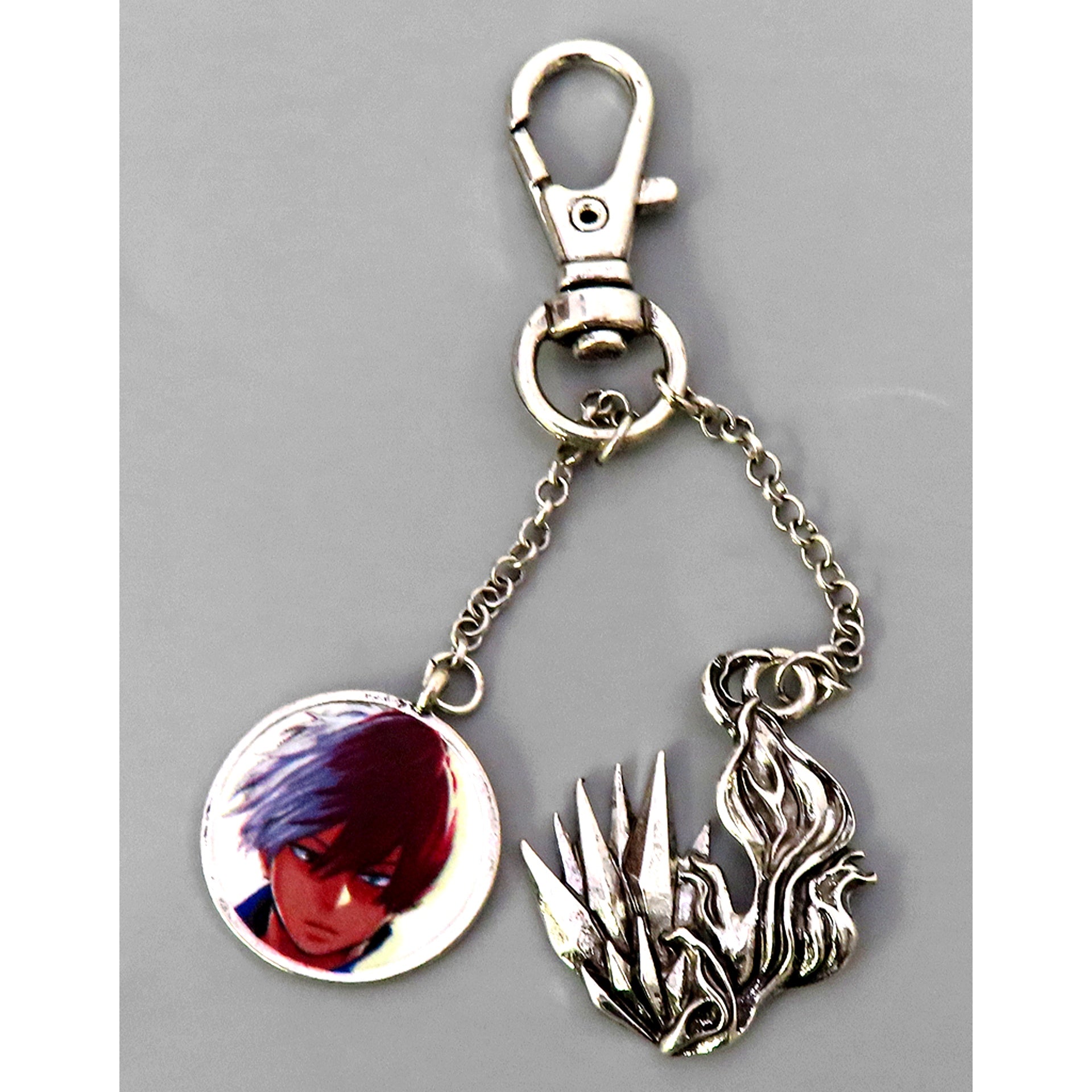 Shoto Todoroki Kohei Horikoshi My Hero Academia Exhibition Alloy Charm Collection [USED]