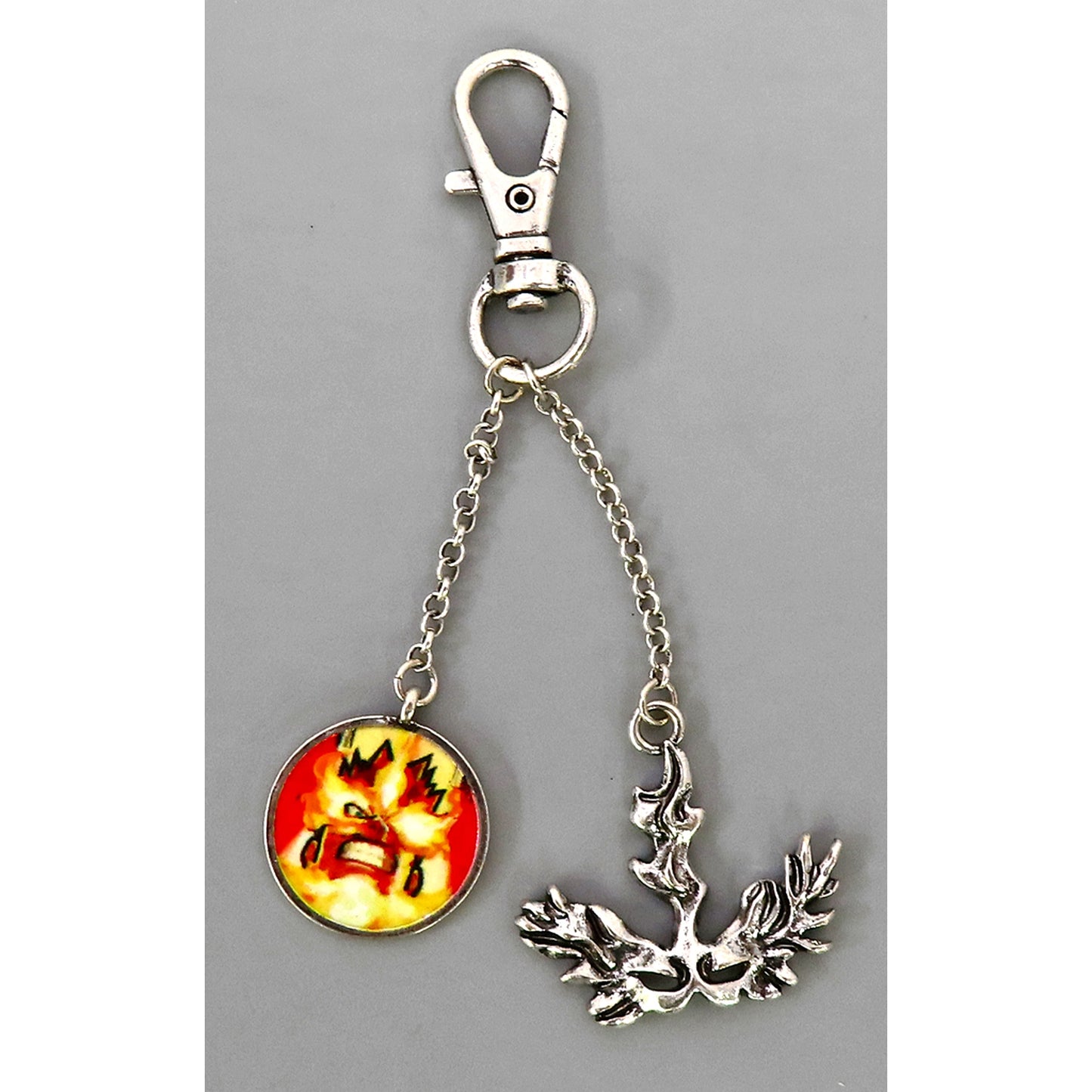 Endeavor Kohei Horikoshi My Hero Academia Exhibition Alloy Charm Collection [USED]
