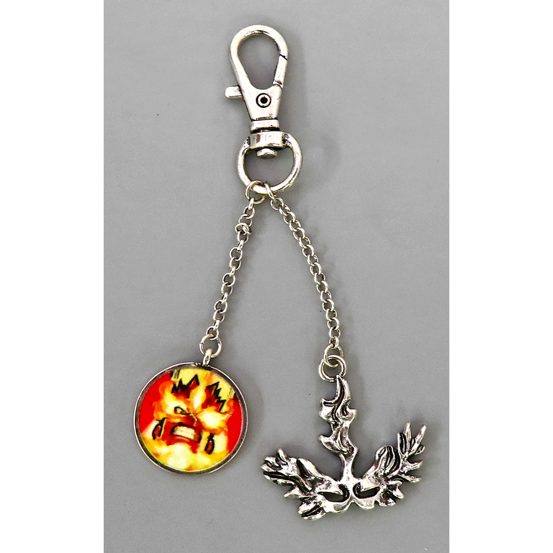Endeavor Kohei Horikoshi My Hero Academia Exhibition Alloy Charm Collection [USED]