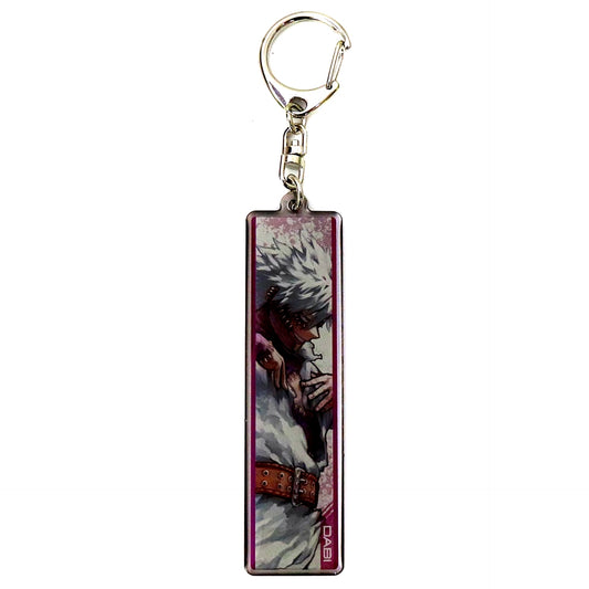 Dabi My Hero Academia Kohei Horikoshi Art Exhibition Metal Keychain Collection Key Visual [USED]
