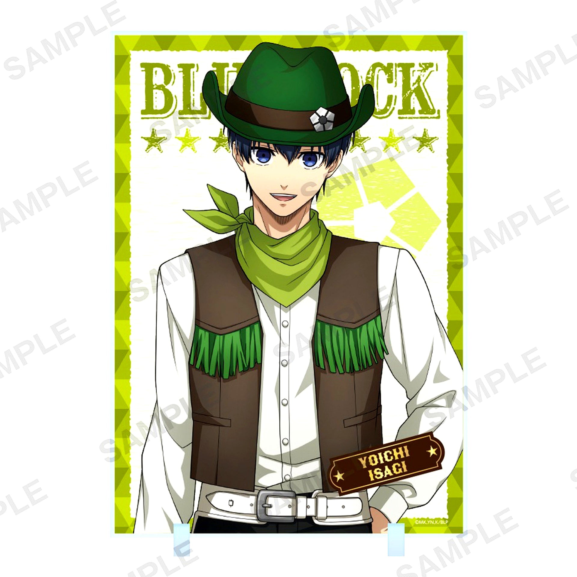 Yoichi Isagi Acrylic Panel Cowboy Ver. Blue Lock [USED]