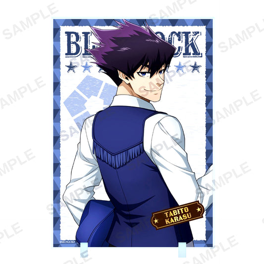 Tabito Karasu Acrylic Panel Cowboy Ver. Blue Lock [USED]