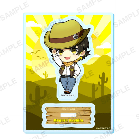 Meguru Bachira Mini Character Acrylic Stand Cowboy Ver. Blue Lock [USED]