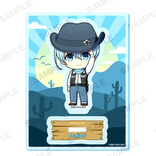 Yo Hiori Blue Lock Cowboy Ver. Mini Character Acrylic Stand [USED]