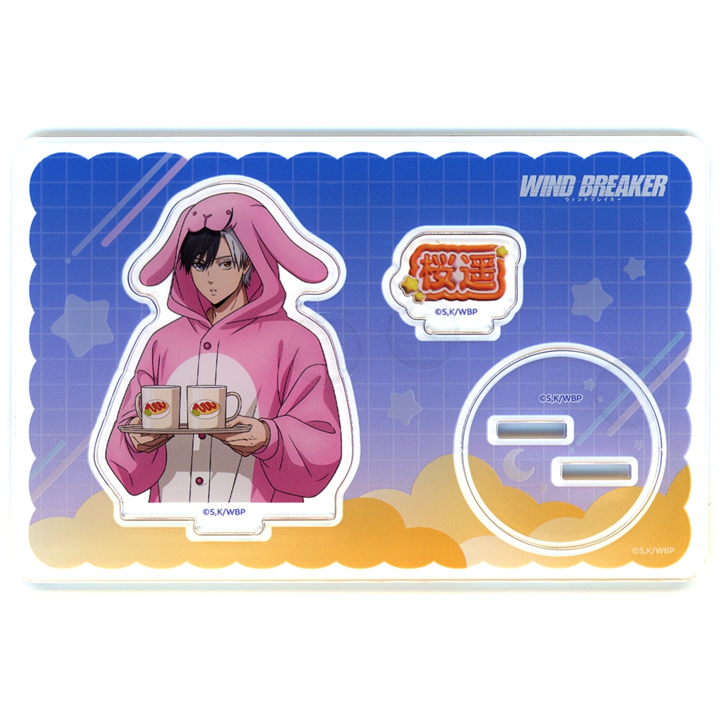 Haruka Sakura Pajama Party Ver. 2 Acrylic Stand Wind Breaker [USED]