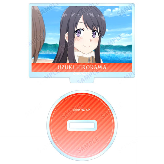 Uzuki Hirokawa B. Rascal Does Not Dream of a Sister Venturing Out Trading Scene Shot Acrylic Stand [USED]