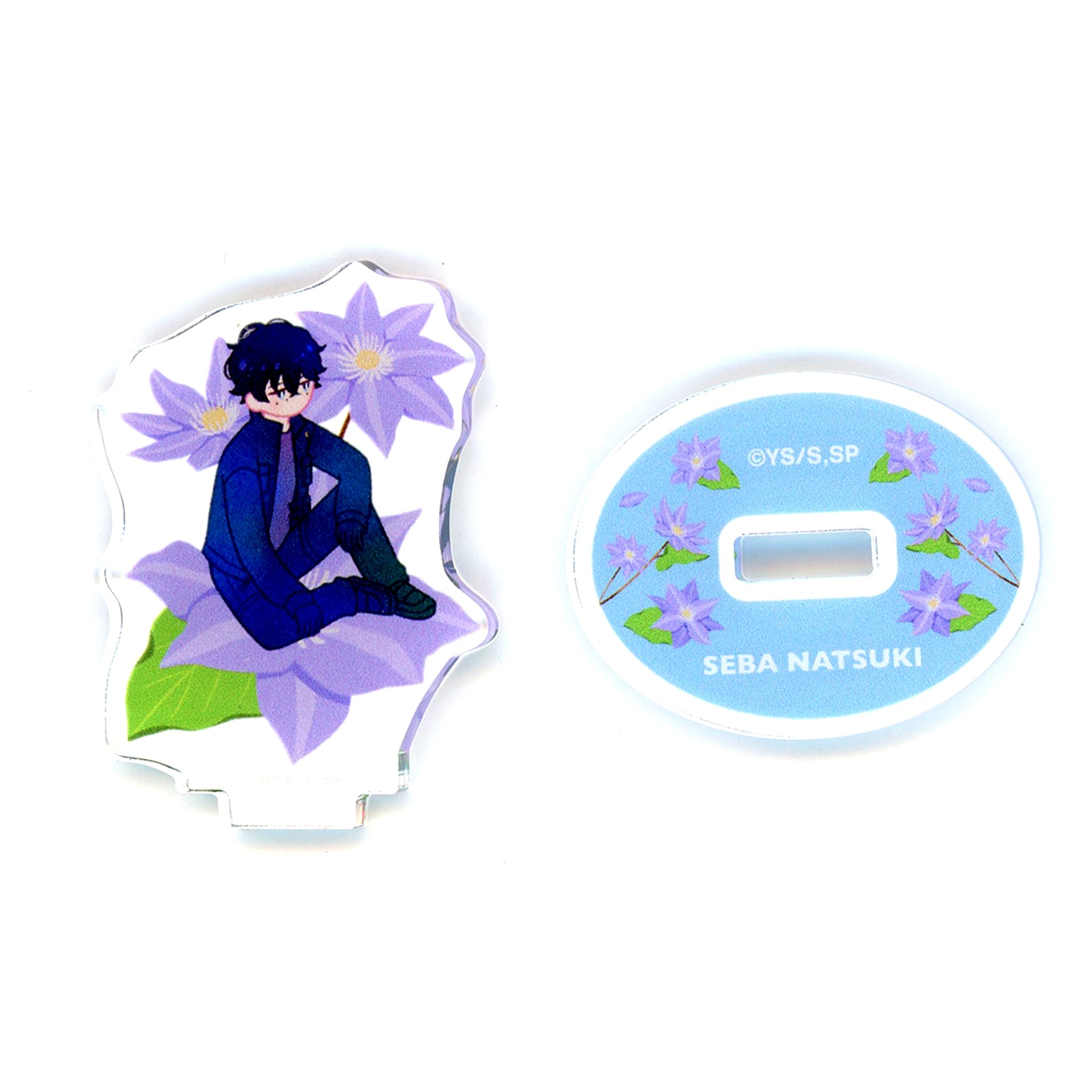 Natsuki Seba Sakamoto Days Trading Botania Mini Acrylic Stand [USED]