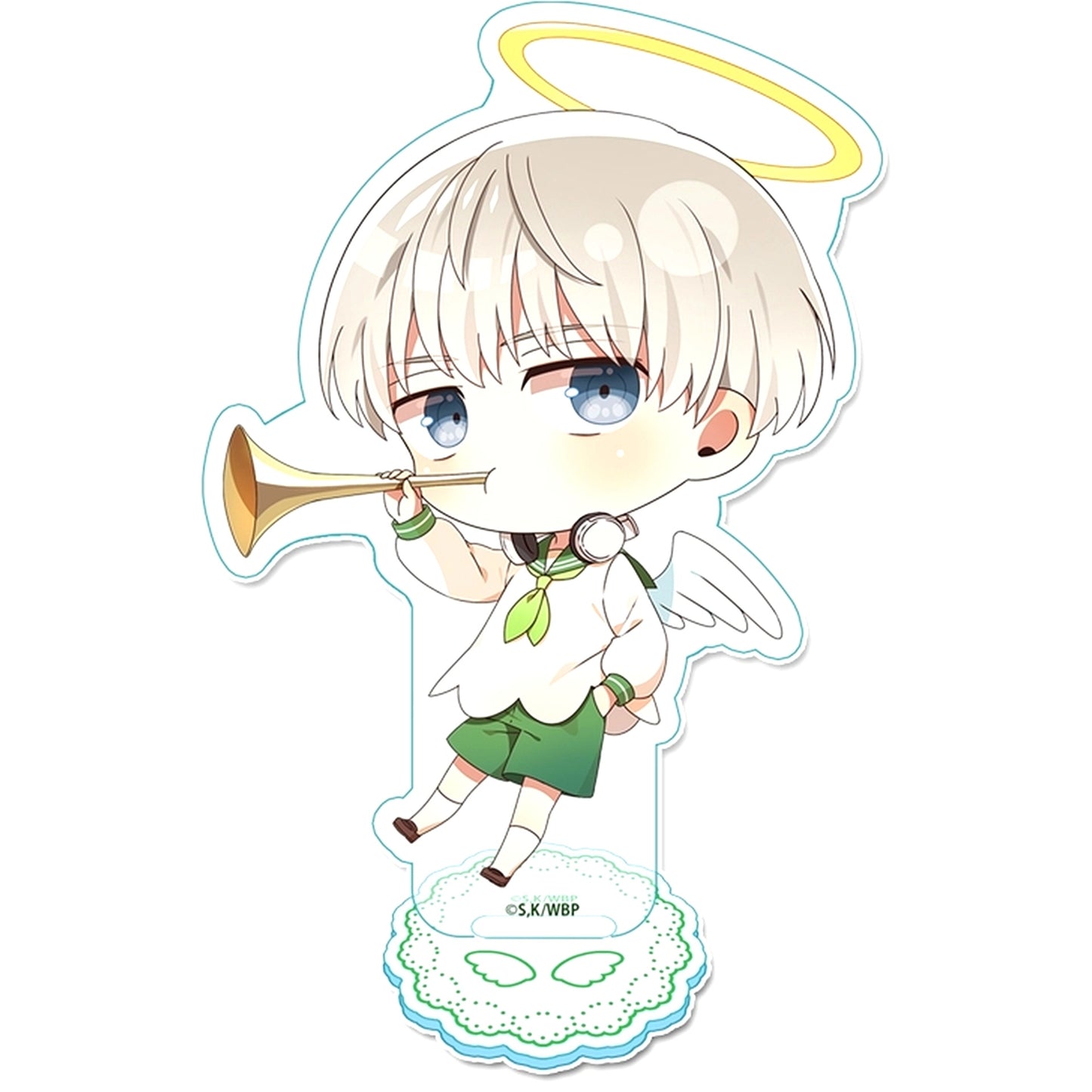 Ren Kaji Angel & Devil Ver. WIND BREAKER Puchi Choco Acrylic Stand [USED]