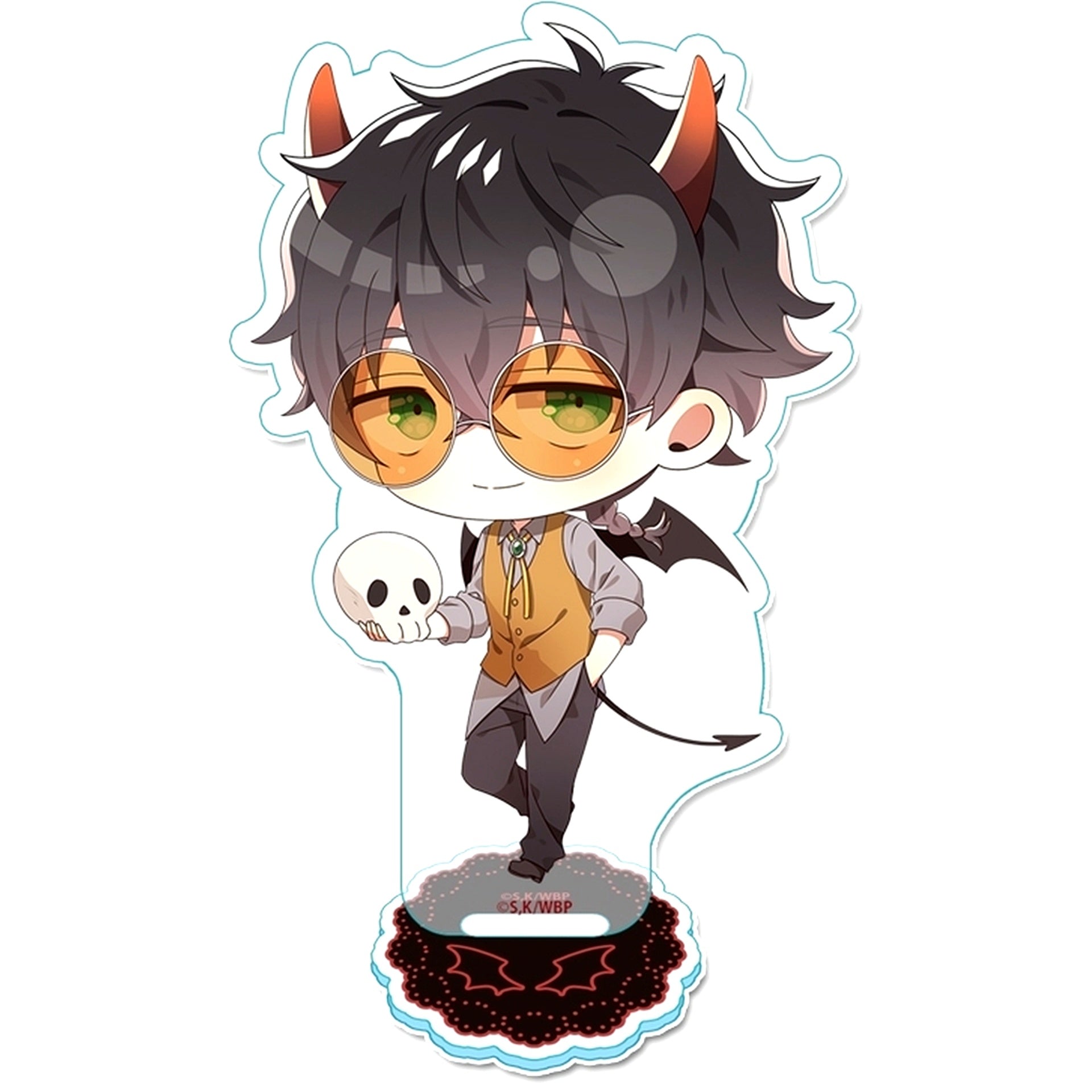Jo Togame Angel & Devil Ver. WIND BREAKER Puchi Choco Acrylic Stand [USED]