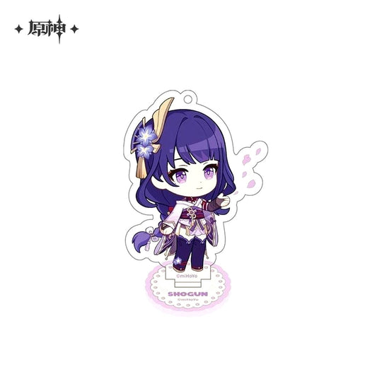 Raiden Shogun Genshin Impact Gathering Memories on the Starry Path Series Mini Acrylic Stand [USED]
