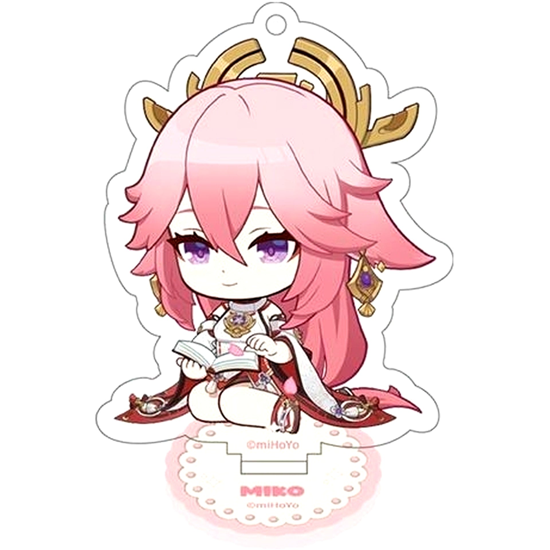 Yae Miko Picking Up Memories on the Path of Stars Series Mini Acrylic Stand Genshin Impact [USED]
