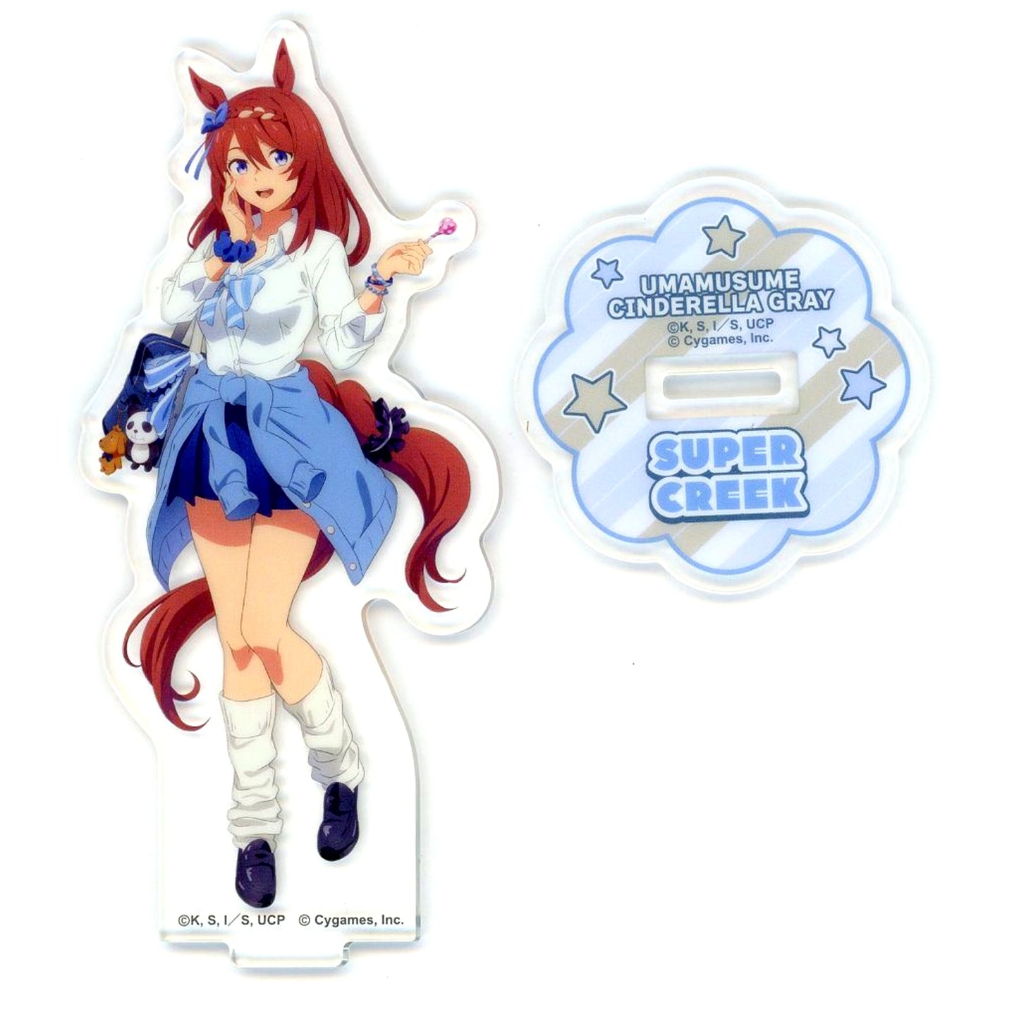 Super Creek Anime Umamusume: Cinderella Gray Entertainment Kuji Acrylic Stand Prize [USED]