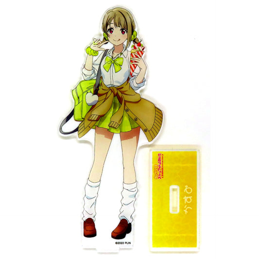 Kasumi Nakasu Illustration Gyaru Uniform Ver. Big Acrylic Stand Love Live! Nijigasaki High School Idol Club POP UP SHOP in Marui [USED]