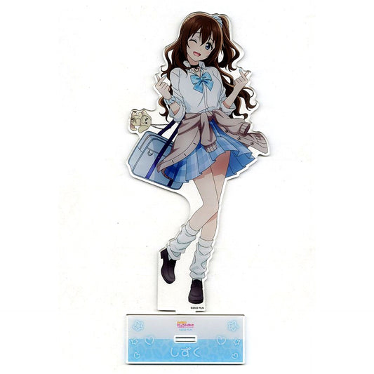 Shizuku Osaka Illustration Gyaru Uniform Ver. Oversized Acrylic Stand Love Live! Nijigasaki High School Idol Club POP UP SHOP in Marui [USED]