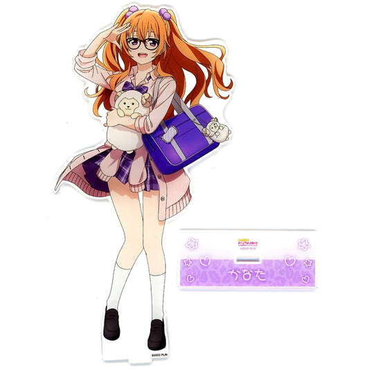 Kanata Konoe Love Live! Nijigasaki High School Idol Club Illustration Extra Large Acrylic Stand Gal Uniform Ver. Marui [USED]