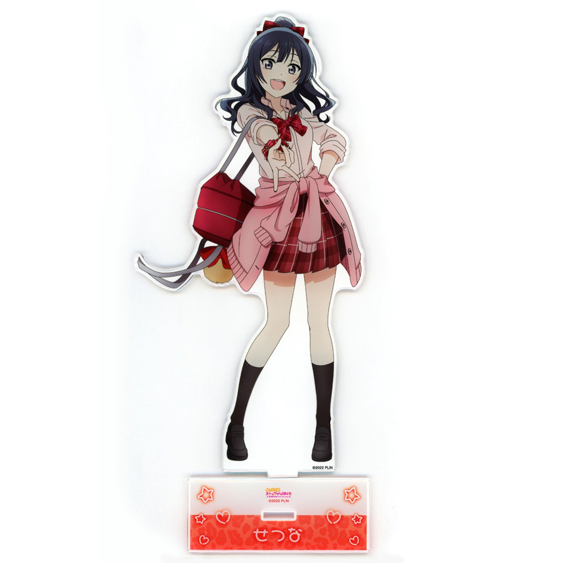 Setsuna Yuki Illustration Gal Uniform Ver. Extra Large Acrylic Stand Love Live! Nijigasaki High School Idol Club POP UP SHOP in Marui [USED]