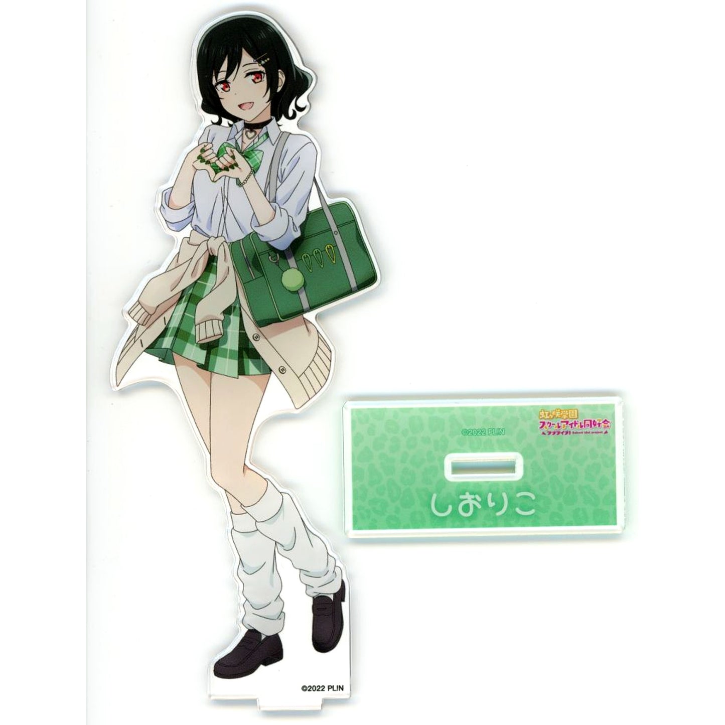 Shioriko Mifune Illustration Gyaru Uniform Ver. Oversized Acrylic Stand Love Live! Nijigasaki High School Idol Club POP UP SHOP in Marui [USED]