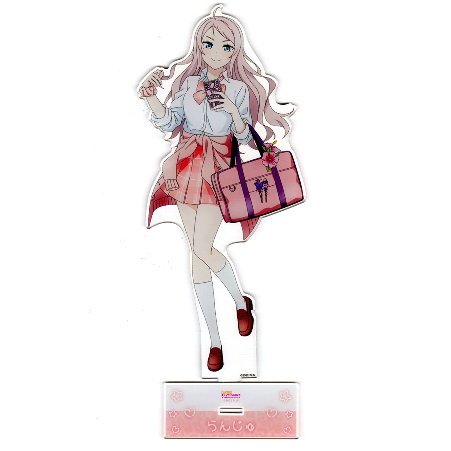 Lanzhu Zhong Illustration Gyaru Uniform Ver. Extra Large Acrylic Stand Love Live! Nijigasaki High School Idol Club POP UP SHOP in Marui [USED]