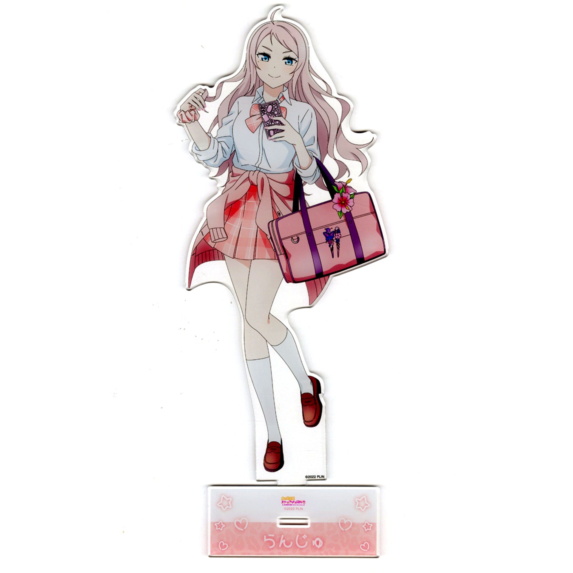 Lanzhu Zhong Illustration Gyaru Uniform Ver. Extra Large Acrylic Stand Love Live! Nijigasaki High School Idol Club POP UP SHOP in Marui [USED]
