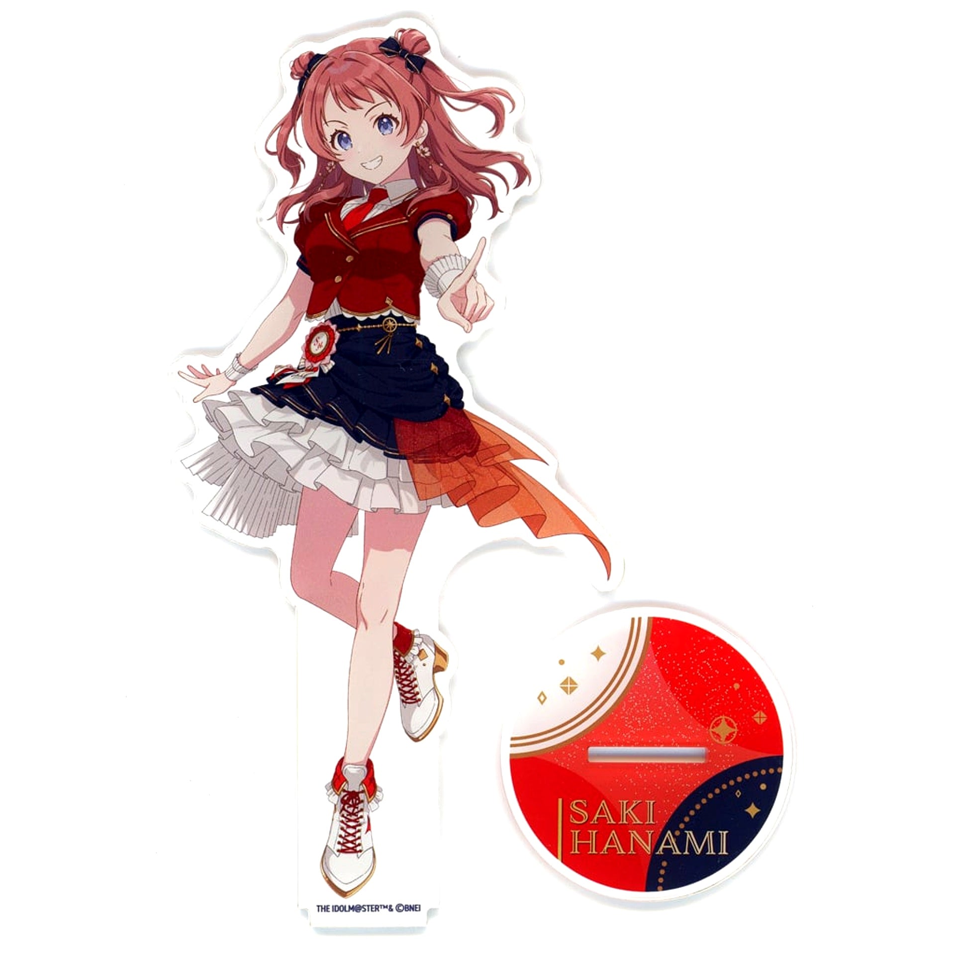 Saki Hanami Gakuen Idolmaster Anniversary Celebration The 1st Milestone Acrylic Stand [USED]