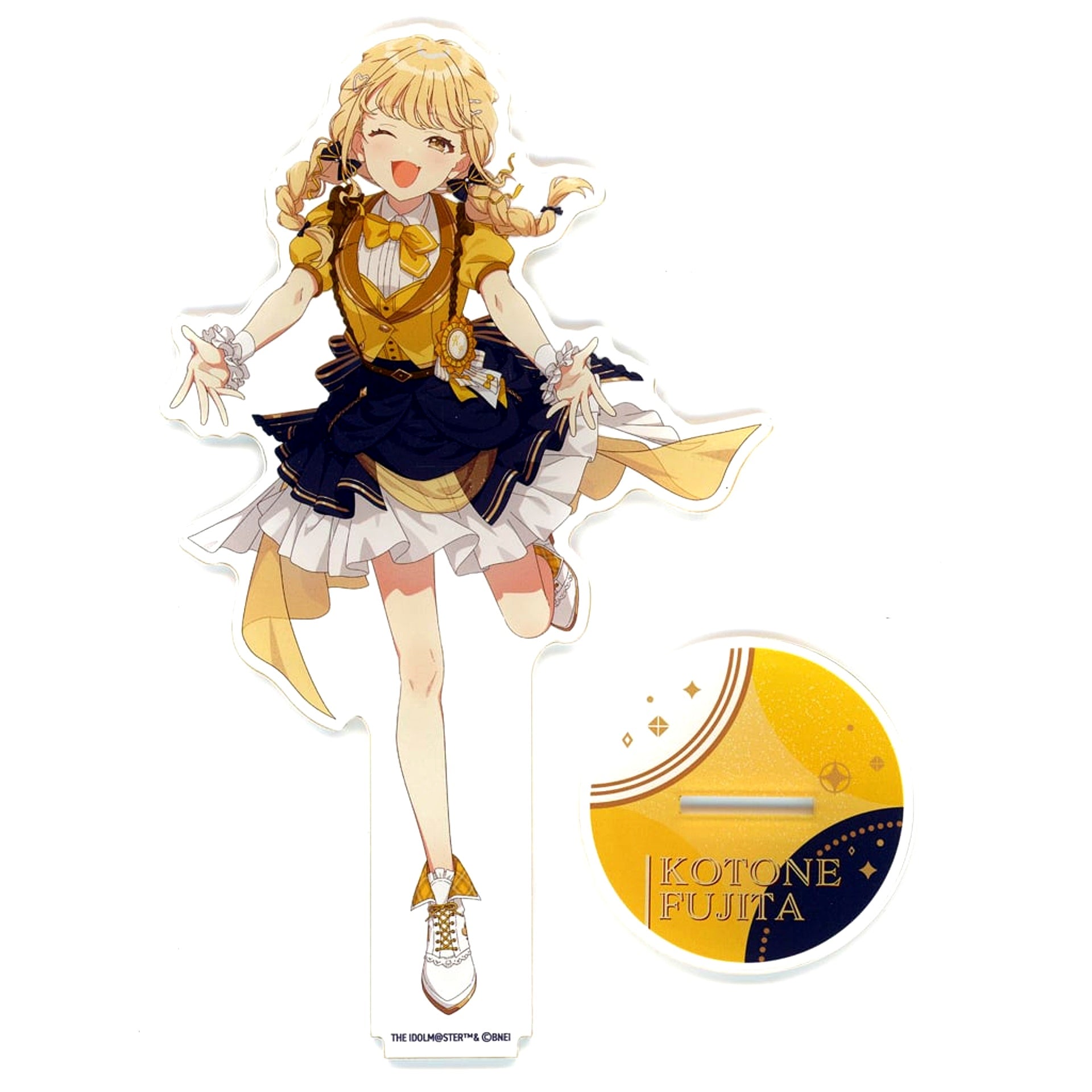 Kotone Fujita Gakuen Idolmaster Acrylic Stand The 1st Milestone ver. Anniversary Celebration [USED]