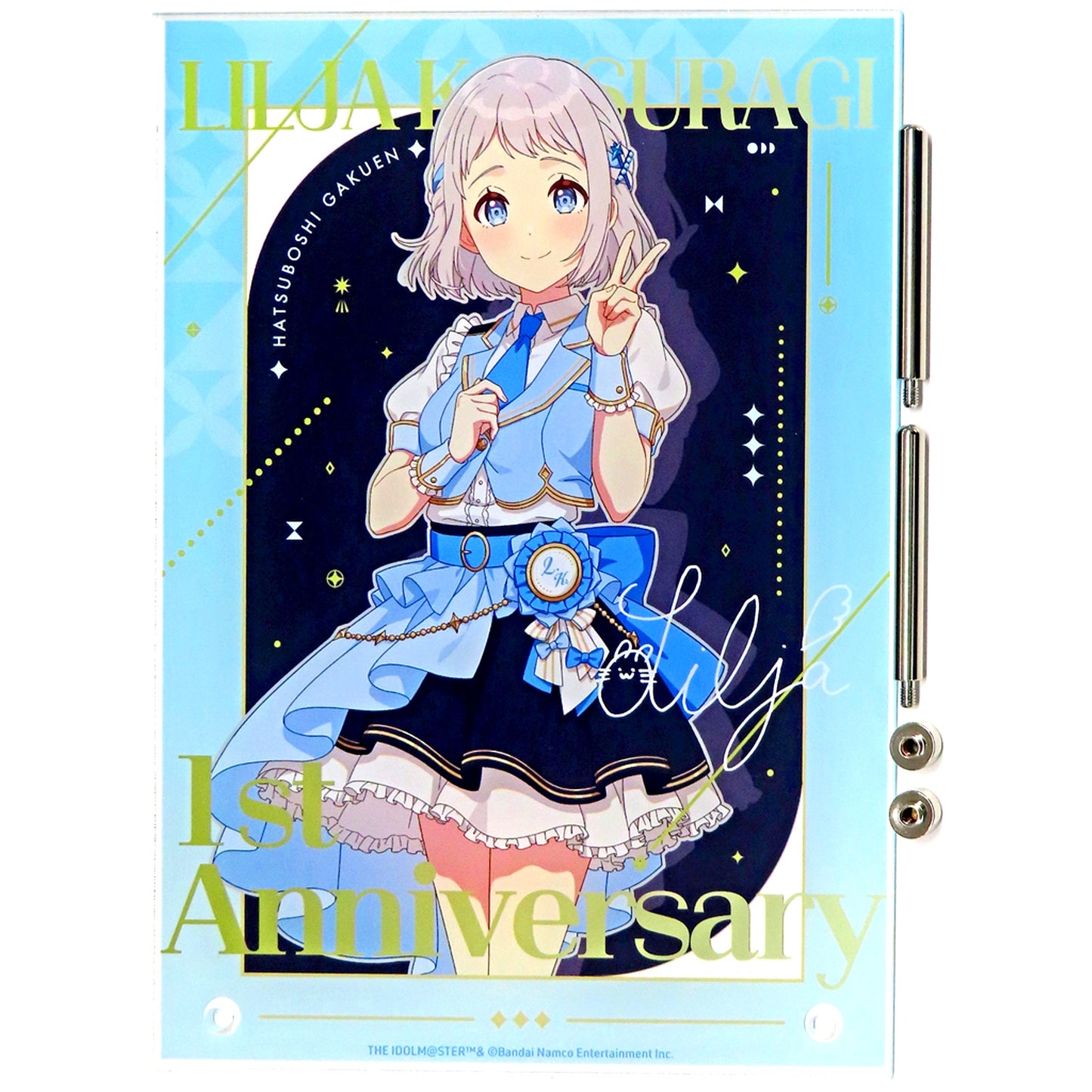 Lilja Katsuragi The 1st Milestone Ver. Acrylic Art Gakuen Idolmaster Anniversary Celebration The 1st Milestone [USED]