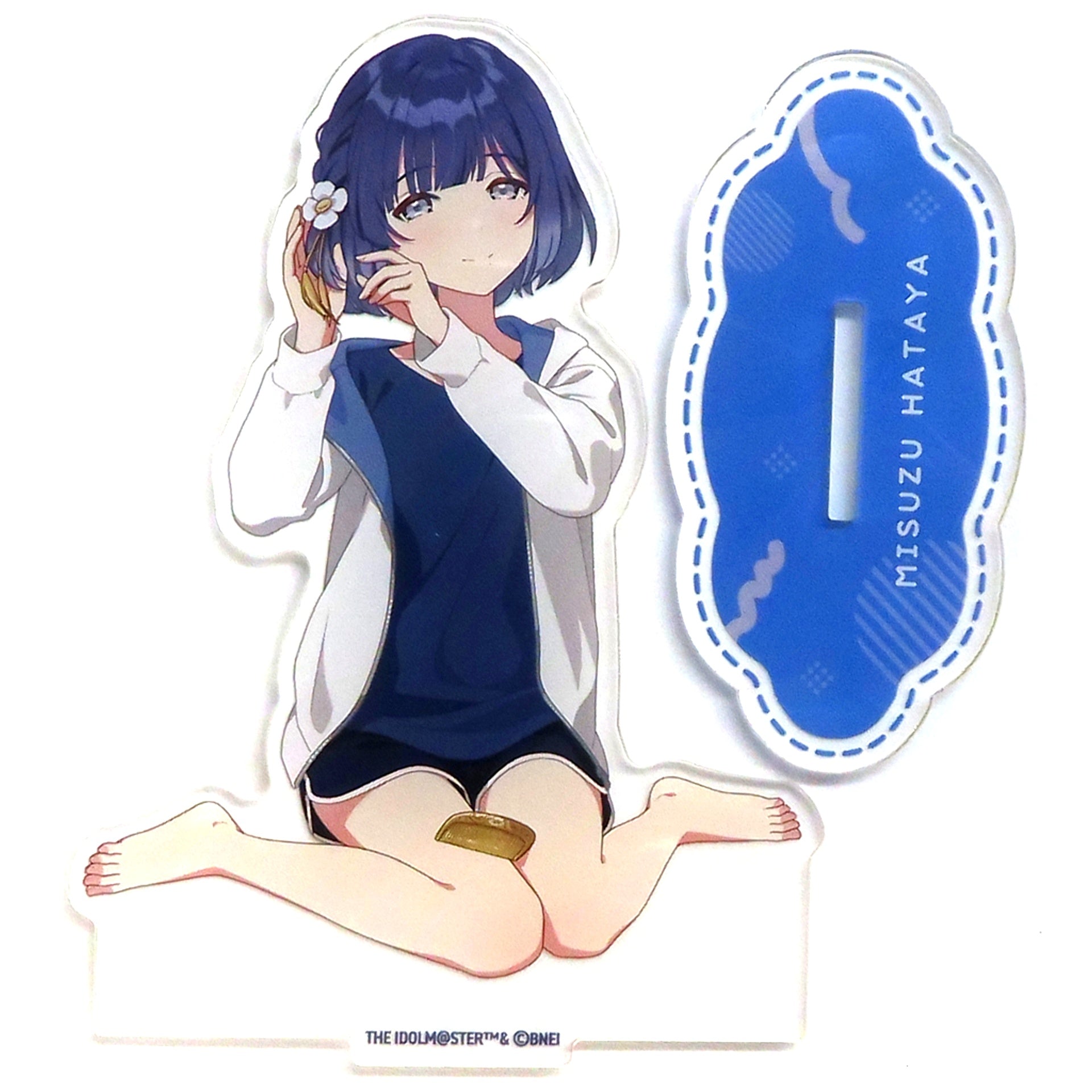 Misuzu Hataya Prize B-1-4 Gakuen Idolmaster AmiAmi Online Kuji OYASUMI mode Selectable! Illustration Acrylic Stand [USED]