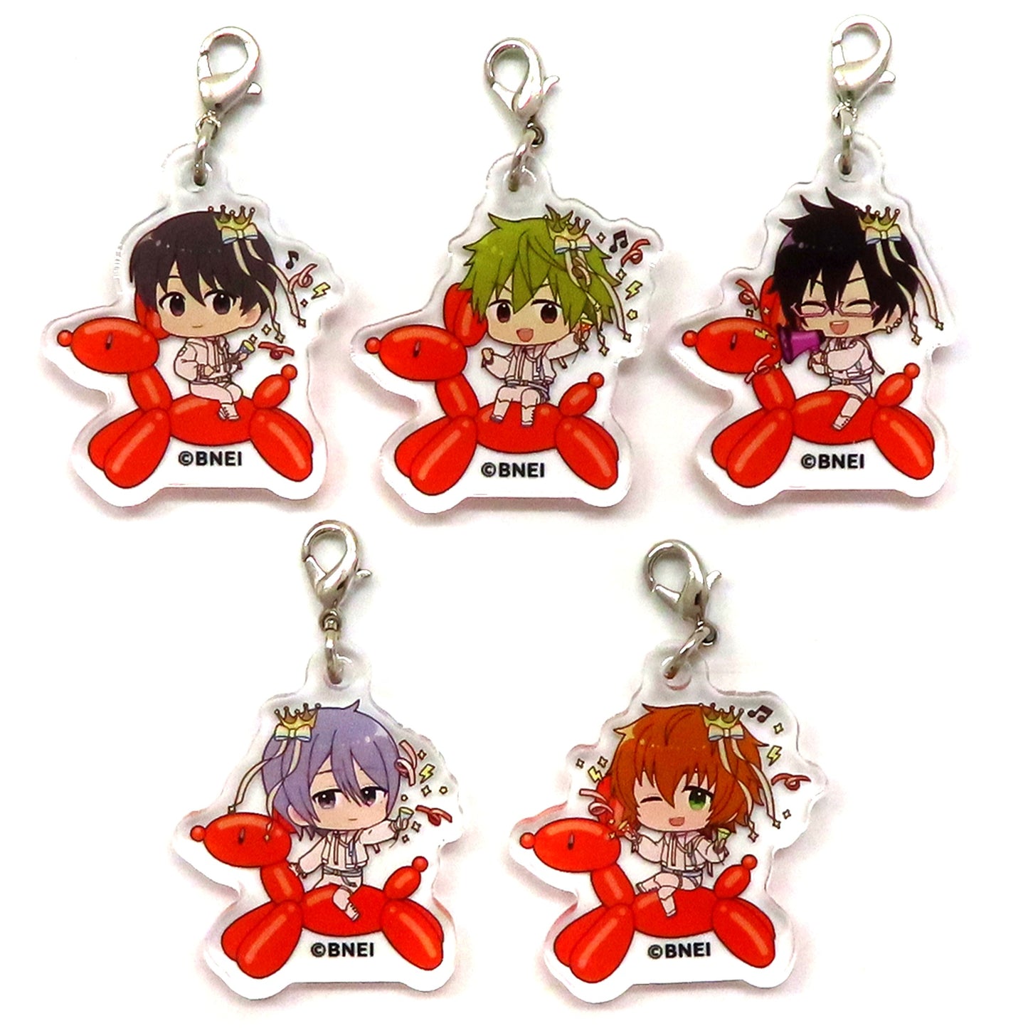High x Joker Acrylic Charm Set The Idolmaster SideM M Fes 2024 part3 x animatecafe [USED]