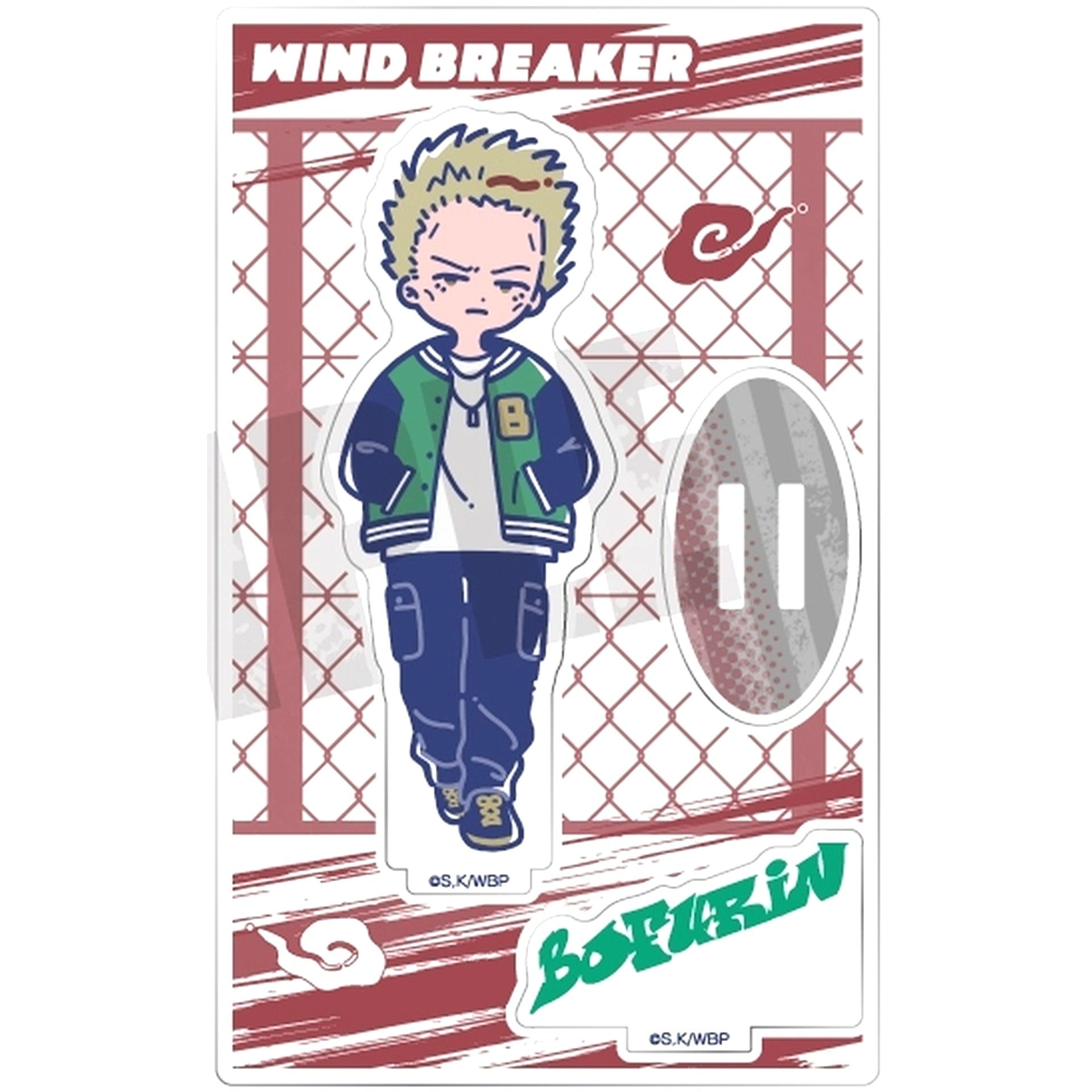 Toma Hiragi E. WIND BREAKER Retopopu Vol. 2 Acrylic Stand [USED]