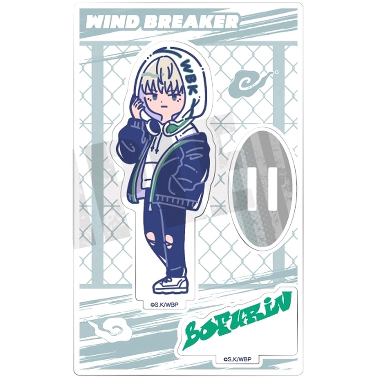 Ren Kaji G. Retopop Wave 2 Acrylic Stand Wind Breaker [USED]