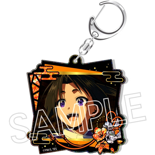 Tokiyuki Hojo Raden Style Series Acrylic Keychain The Elusive Samurai [USED]
