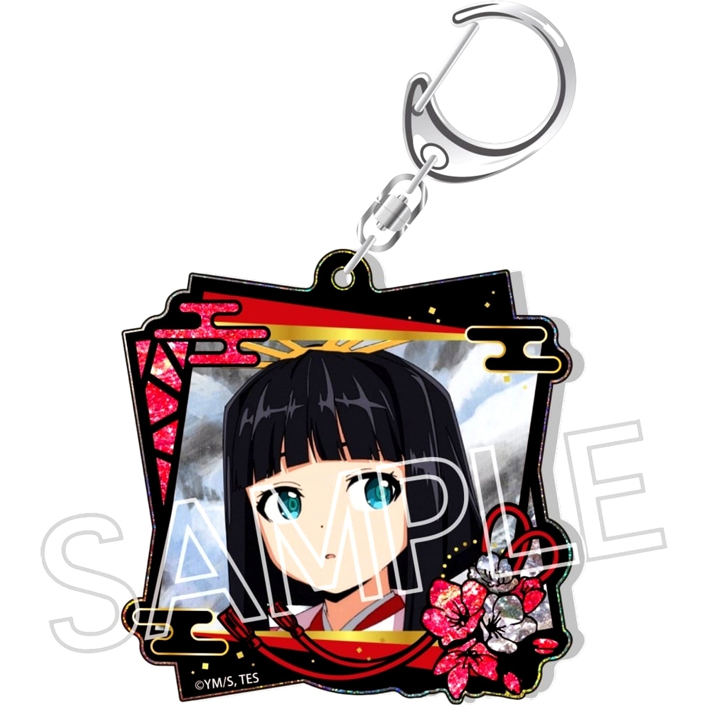 Shizuku Raden Style Series Acrylic Keychain The Elusive Samurai [USED]