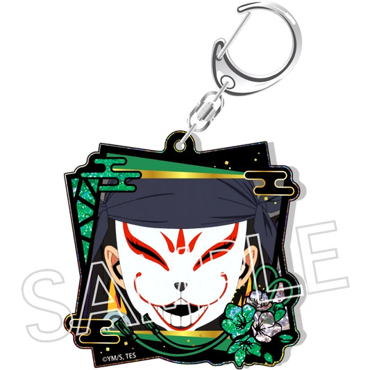 Genba Kazama The Elusive Samurai Raden Style Series Acrylic Keychain [USED]